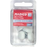 Madico Nail-On Furniture Glides, White - 3/4", 4pk