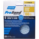 Norton ProSand Sanding Disc - 5", 180 Grit, 10pk