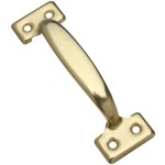 Brass Utility Pull, Visual Bus 171  6 - 1/2 inches.