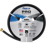 Flexon Commercial Premium Rubber Garden Hose - 5/8" x 50'