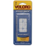 Velcro Square White, 7 / 8 inches. 