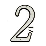 Hy-Ko Reflective House Number - 4", #2
