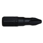 Century Impact Pro Phillips Insert Bit, #2 - 1", 2pk