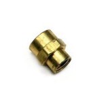 Lead Free Brass Reducing Coupling - 3/8" x 1/4"