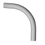 Plain End Schedule 40 Standard Radius Elbow ~ 1 1/2" x 90 Degree