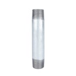 Galvanized Steel Pipe Nipple - 1-1/2" x 6"