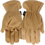 Boss Women's Cowhide Gloves with Aqua Armor - M/L