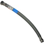 Water Heater Conector, Stainless Steel ~ 3/4"FIPx3/4"MIP