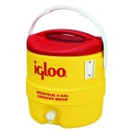 Water Cooler, Yellow/Red 3 Gallon
