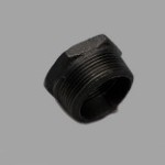 11/2x11/4 Black Bushing