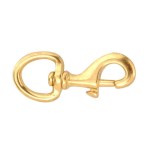 Swivel Bolt Snap, Bronze ~ 5/8"