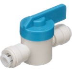 Aqualock Push-to-Connect Stop Valve - 1/4" OD
