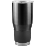 Logo Brands Stainless Steel Tumbler, Black - 30 oz