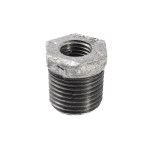 Anvil/Mueller Malleable Hex Bushing, Galvanized - 2" x 1-1/2"
