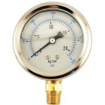 2-1/2" Oil Filled Gauge