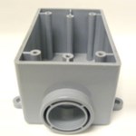 FSE Single Gang Box - 3/4 inch 