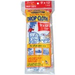 Plastic Drop Cloth,  EC 9 x 12 feet 1 Mil