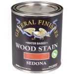 General Finishes Water-Based Wood Stain, Sedona - Quart