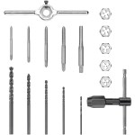 Metric Tap and Die Set - 17pc