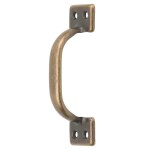 Bar Type Sash Lift, Antique Brass - 4"