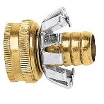 Gilmour Brass Female Hose Coupler - 5/8"