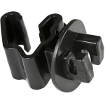 Black T-Post Insulator