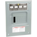 Square D QO Main Lug Indoor Load Center - 100 Amp, (12-Space 24 Circuit)