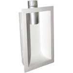 Dryer Vent Box, White - 16" x 11" x 4"