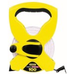 Stanley Open Reel Fiberglass Tape Measure - 100 Ft