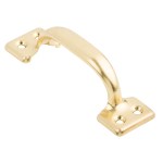 Bar Type Sash Lift, Brass - 4"