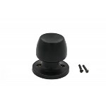 Elite Tulip Dummy Knob, Matte Black