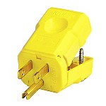 Python Plug, 3-Prong - 15A, Yellow
