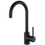 Compass Casmir Single Handle Bar Faucet, Matte Black