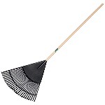 Leaf Rake, Poly ~ 24"