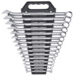 SAE Long Pattern Combination Wrench Set - 15pc