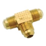 Anderson Metals Lead Free Brass Flare Tee   3/8"