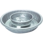 Miller Mfg Round Metal Waterer Base - 1 Qt
