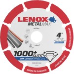 Lenox MetalMax Cut-Off Wheel - 4" x 5/8" Arbor