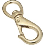 Swivel Eye Solid bronze Boat Snap ~ 3/4" x 3-5/8"