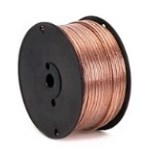 Lamp Cord - Plastic Insulated - Clear  18/2