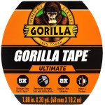 Gorilla Tape, Black - 1.88" x 20 Yard