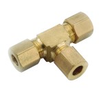 Anderson Metals Lead Free Brass Compression Tee   5/8"