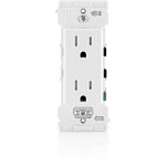 Duplex Outlet, Tamper Resistant ~ 15 Amp, White