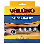 Black Sticky Back Velcro Tape 5' x 3/4" 