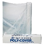 Clear Poly Polyethylene Sheeting ~ 10'  X 100' x 6 mil 