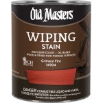 Wiping Wood Stain 240 VOC, Crimson Fire - Quart