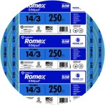 14/3 NM-B Wire with Ground - 250 Ft