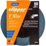 Norton Zirconia Flap Disc - 7", 60 Grit