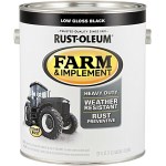 Farm & Implement Finish, Low Gloss Black - Gallon