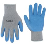 Lg Gr/Bl Ltx Grip Glove